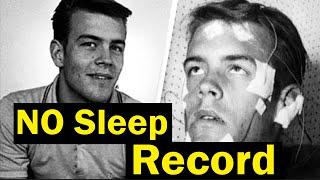 No sleep record - Randy Gardner
