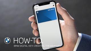 Создание основного ключа BMW Digital Key | Видеоруководство BMW