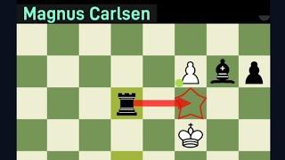 Magnus Carlsen interesting checkmatd.