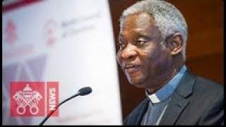 Meeting of Cardinal Turkson with Vatican Media