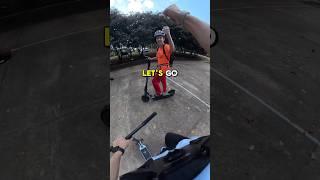 He was good luck  #scooter #insta360 #POV