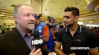 HBO Boxing News: Amir Khan Interview