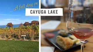 Fall wine tasting on Cayuga Lake | Finger Lakes, NY