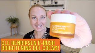 OLE HENRIKSEN C RUSH BRIGHTENING GEL CREAM HONEST REVIEW!! HMM....