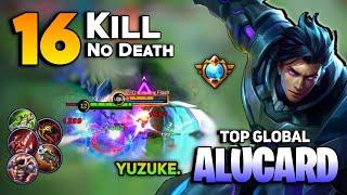 100% IMMORTAL! Beast Mode Yuzuke Top Global Alucard [ Alucard Best Build 2021 ] Mobile Legends