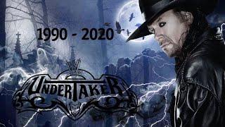 All Of The Undertaker WWE PPV Match Card Compilation (1990 - 2020)