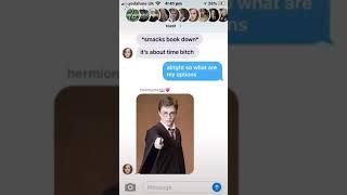 Harry Potter/Hogwarts groupchat tiktoks part 2!!