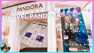 Marvel Pandora Charm Collection Review Store Tour Ironman Thor Captain America Infinity Gauntlet 