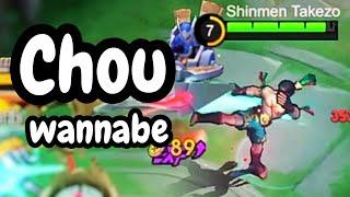 I Tried To Pretend I Can Play Chou And I Have Some Regrets | Mobile Legends Shinmen Takezo