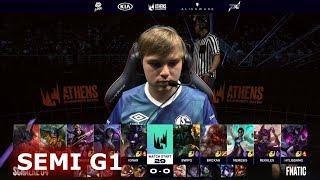 Fnatic vs Schalke 04 - Game 1 | Semi Final S9 LEC Summer 2019 Playoffs | S04 vs FNC G1