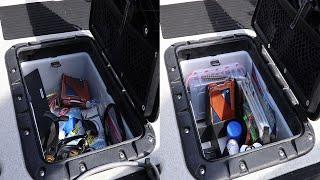 Better organization on my kayak with 3D printing. Kayak DIY