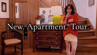 We just moved into this 1908 Victorian townhouse.  Omg.