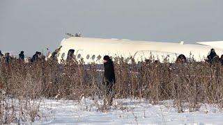 12 человек погибли при крушении самолета Bek Air в Алма-Ате