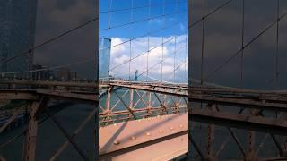 Brooklyn Bridge in 4K: A Stunning Walk Across NYC’s Iconic Landmark #shorts #shortvideo #viralvideo
