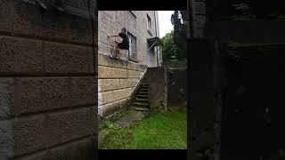 Wall back flip