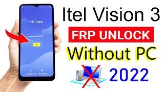 Itel Vision 3 (S661LP) FRP UNLOCK/GMAIL ACCOUNT BYPASS (without pc) 2022