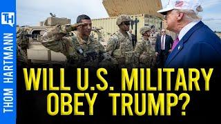 Is Trump Preparing Military for Political War Against its Own Citizens?
