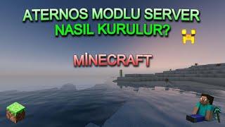 MİNECRAFT ATERNOS MODLU SERVER KURMA  CURSEFORGE | DETAYLI | GÜNCEL