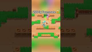 200 IQ PLAY IN BRAWL STARS #brawlstars #brawl #gaming #supercell #shorts