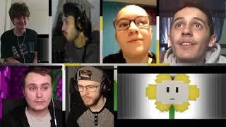 "I Am Flowey" | Undertale Minecraft Music Video (Song by TryHardNinja) [REACTION MASH-UP]#176