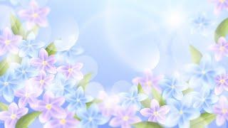 Flower Background Video Effects HD | 4K Animation Leaves Growth Animation Title Screen AA VFX