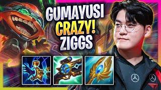 GUMAYUSI CRAZY GAME WITH ZIGGS! - T1 Gumayusi Plays Ziggs ADC vs Jhin! | Season 2024