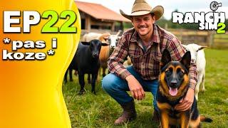 KUPIO KOZE, NAPRAVIO IM ŠTALU I KUPIO PSA! *Ranch Simulator 2* EP22