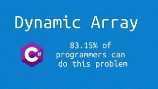 Dynamic Array - HackerRank - C#