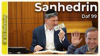 Daf Yomi Sanhedrin Daf 99 by R’ Eli Stefansky