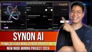 Synon Ai - Pumaldo Tulad Sa Grass Mining Gamit Ang Node Na Ito | Collect Points To Get Airdrop!