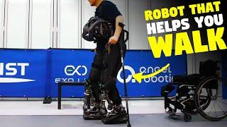 A wearable robot redefining independence for users with paraplegia.