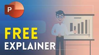  Free PowerPoint Explainer Video Template  [Download Included]