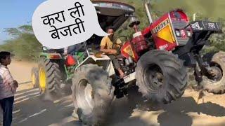 John Deere vs Swaraj855 vs eicher tractor toachen .