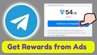 How to Get Rewards from Ads in Telegram Channel