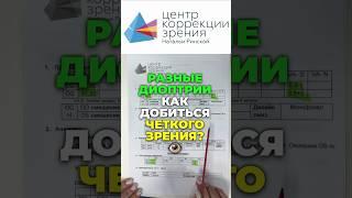 Анизометропия. Разные диоптрии и качественное зрение