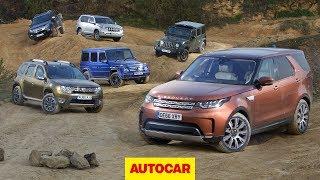 What's the best 4x4? | New Land Rover Discovery vs Jeep, Toyota, Isuzu, Mercedes, Dacia | Autocar