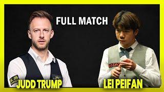 2025 Players Championship Judd Trump vs Lei Peifan Full Match