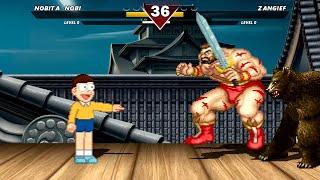 NOBITA NOBI VS ZANGIEF -  HARDEST LEVEL INSANE FIGHT!