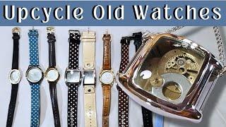 Make FUN Jewelry With Old Watch Parts - Pendant Necklace DIY