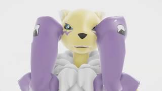 MMD Renamon broken