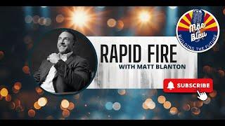 Rapid Fire with Matt Blanton and JJ Levenske #rapidfirequestions