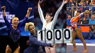 Four perfect 10's in gymnastics