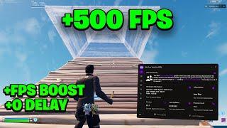 How To Boost FPS & Reduce Input Delay in Fortnite Chaper 6!