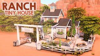 Tiny Ranch House // #TheSims4HorseRanch  | NO CC | The Sims 4 Speed Build