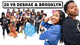 20 PEOPLE VS 2 INFLUENCERS: DESHAE FROST & BROOKLYN FROST