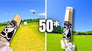 First 50 For My New Club! GoPro Village Cricket POV...