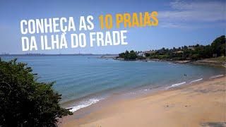 Conheça as 10 praias da Ilha do Frade, em Vitória