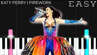 Katy Perry - Firework | EASY Piano Tutorial