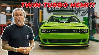 Twin-Turboed Our 392 Hemi Challenger