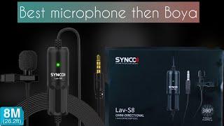 Synco Lav S8 Mic || Unboxing || Use and Sound test || Better Than Boya Mic